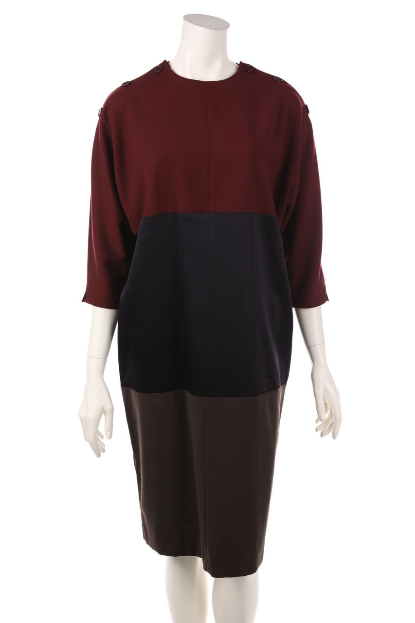 FERRE - Kleid aus reiner Schurwolle - L