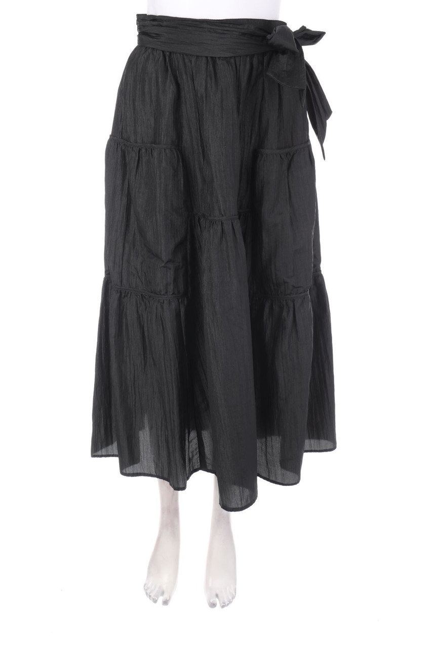 Vera Mont - Vintage-Midirock mit Paspelierung - D 38-40