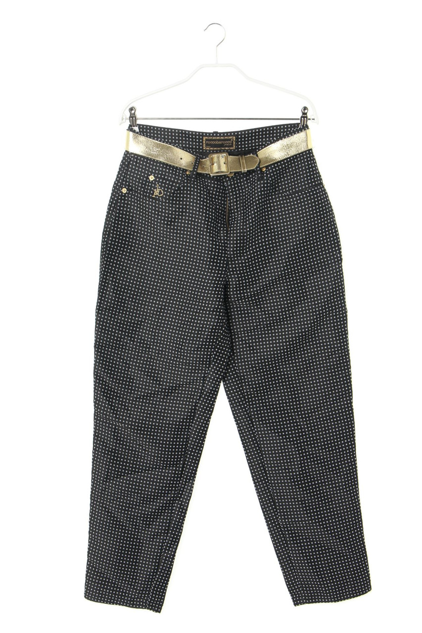 roccobarocco JEANS - Hose mit Logo-Stickerei - D 40