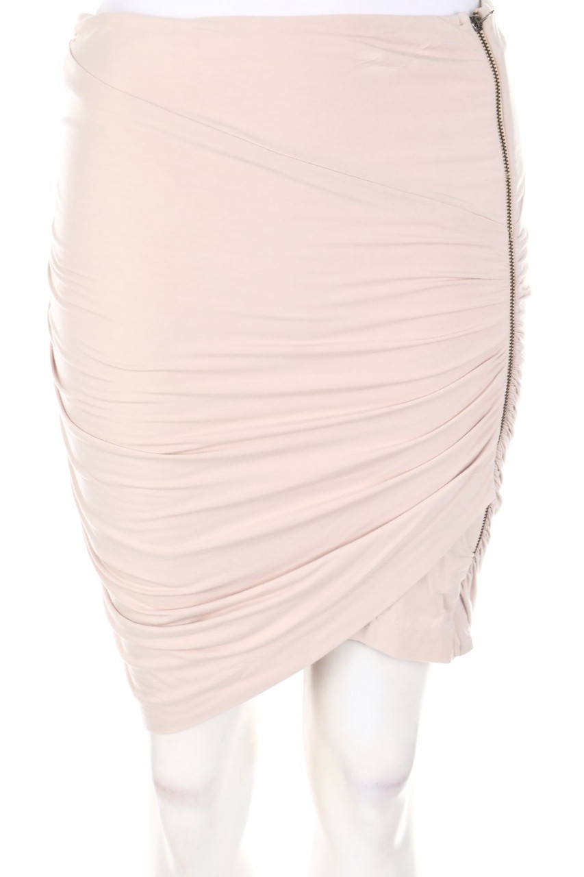 TIGER OF SWEDEN - Mini-Minirock aus Viskose-Mix mit Raffungen - M