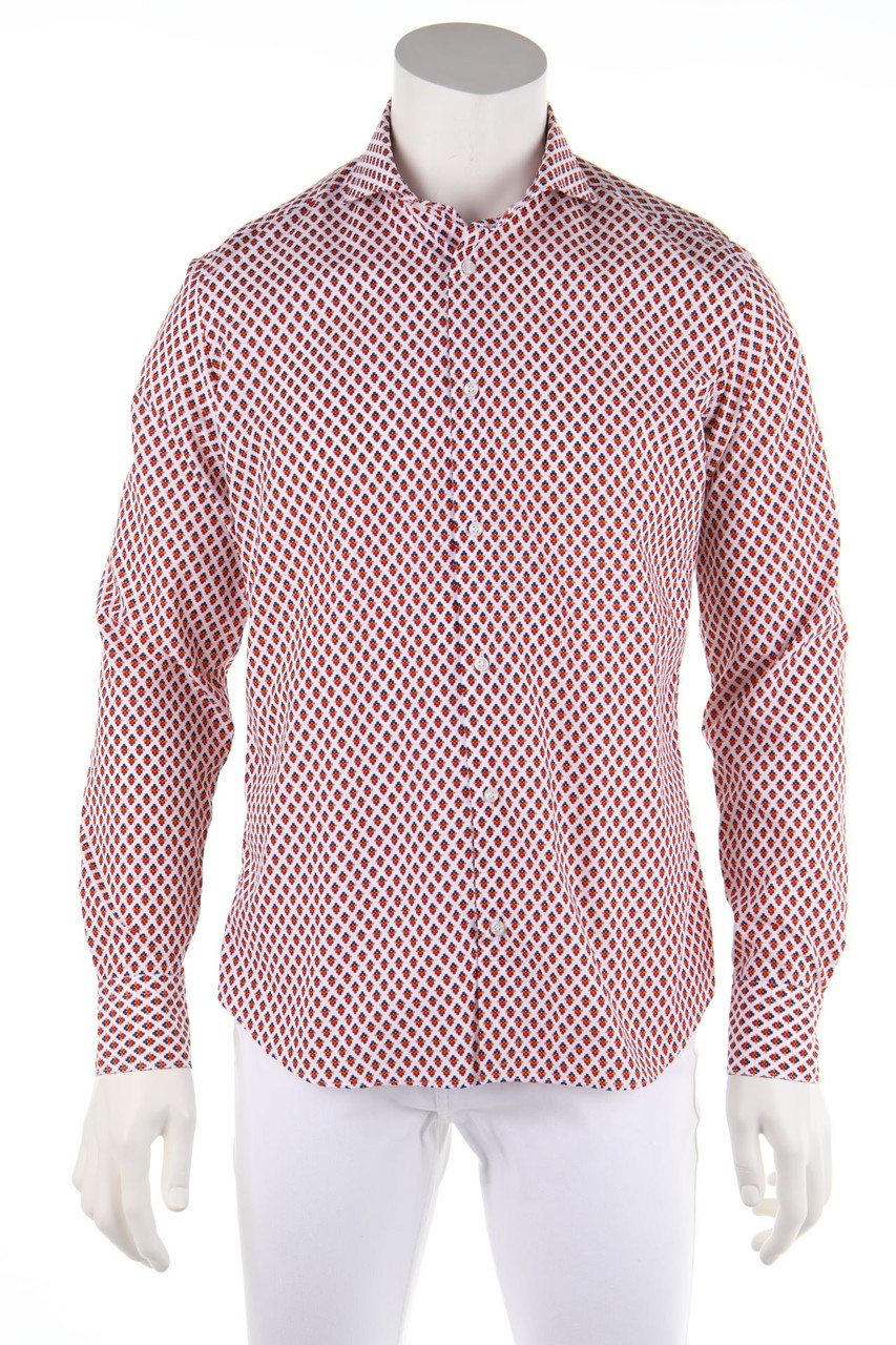 EGO MILANO - Hemd aus Baumwolle mit Print - 40