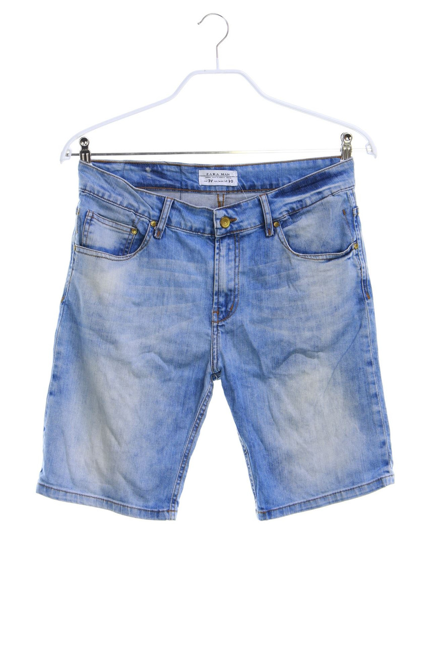 zara denim shorts