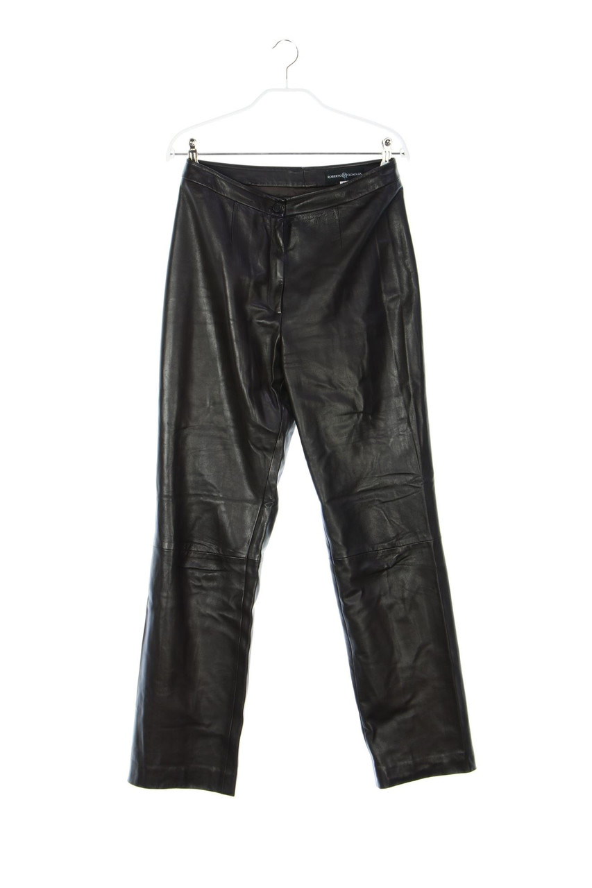ROBERTO QUAGLIA - Echt-Leder-Hose - D 38