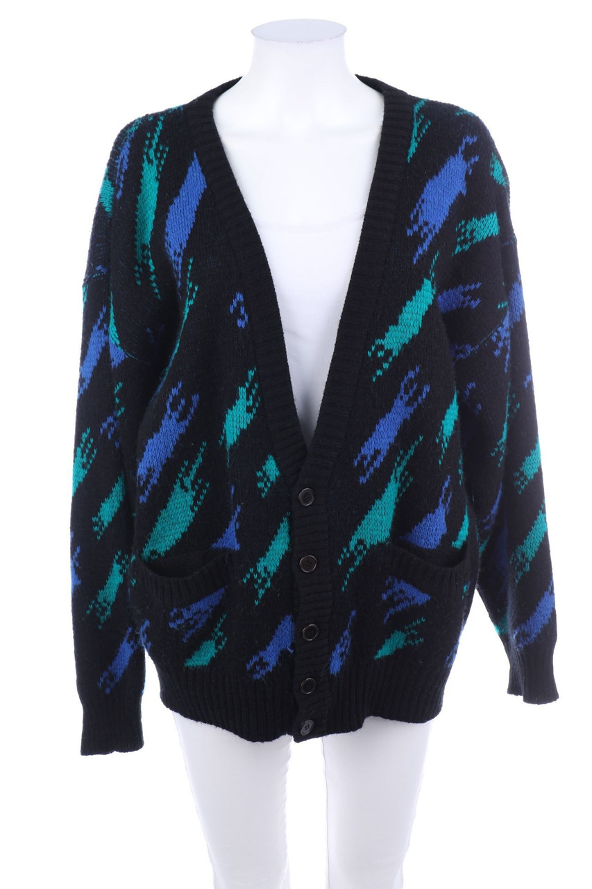 Claudio Alberti - Vintage-Cardigan mit Muster - L