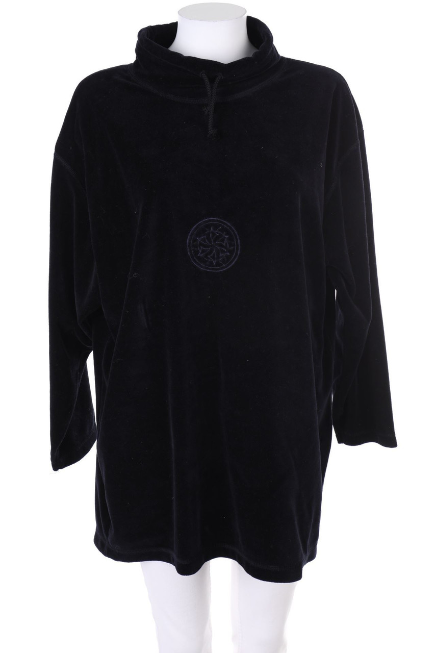 Giani Feroti LADY LINE - Sweatshirt aus Samt mit Tunnelzug - L