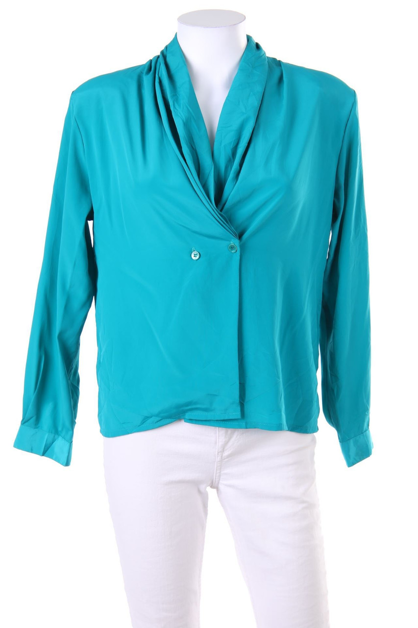 petite impressions - Vintage-Bluse mit Raffungen - M