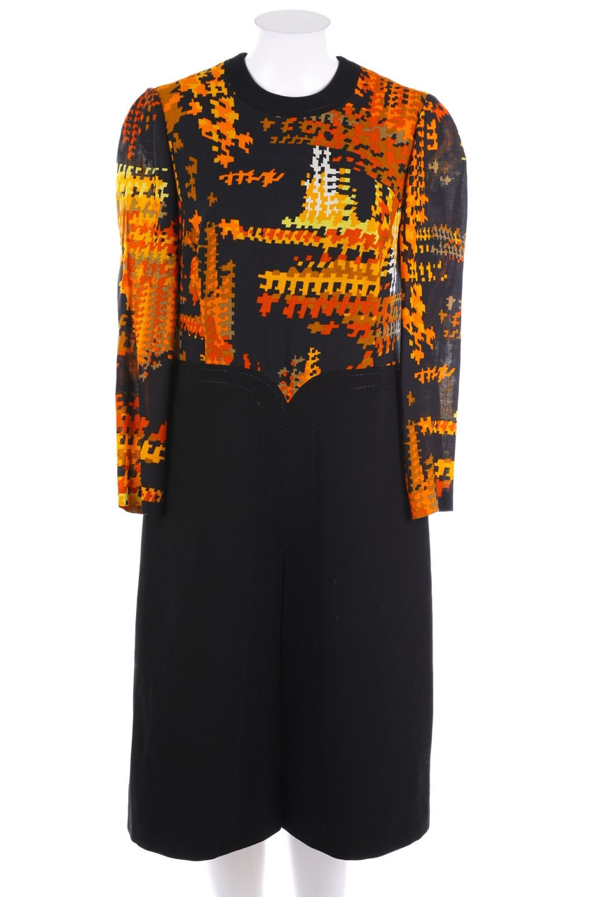 jeunesse - Vintage-Kleid mit Print - L