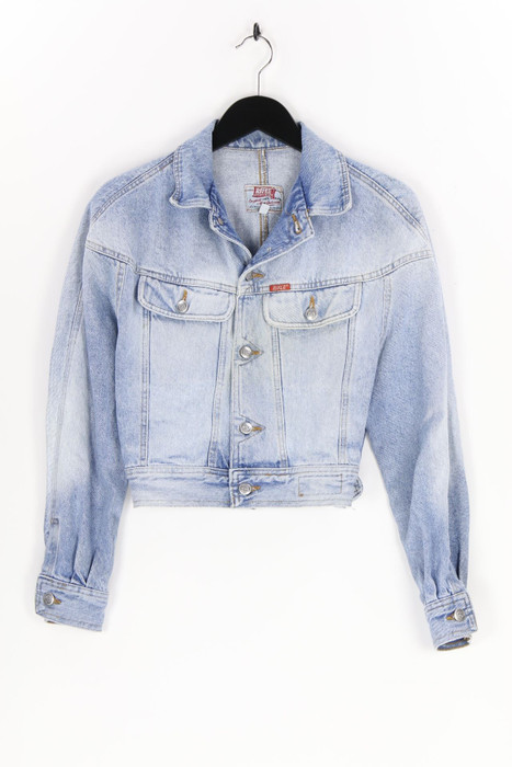 Rifle Kurz Jeans Jacke Im Used Look M Secondhand Kaufen Nur Bei V