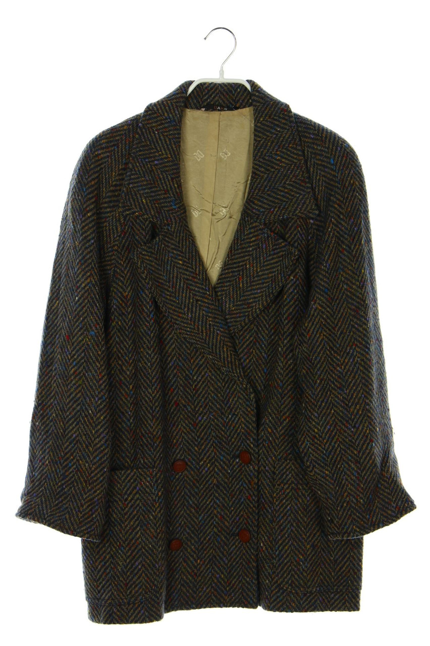 DAKS LONDON - Vintage-Oversize-Blazer-Jacke aus Wolle - D 40  