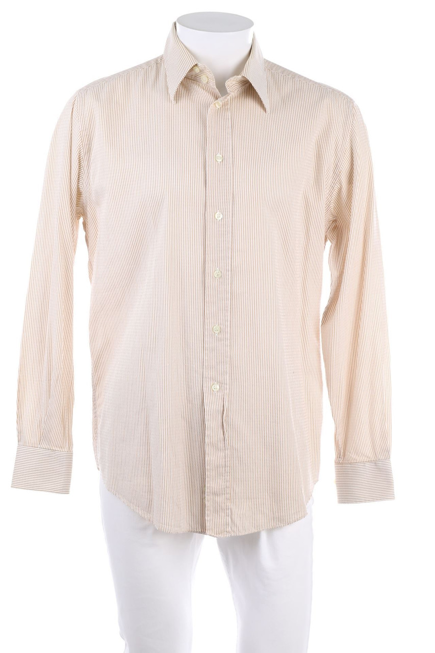 VERSACE CLASSIC - Streifen-Vintage-Hemd mit Logo-Knöpfen - 41