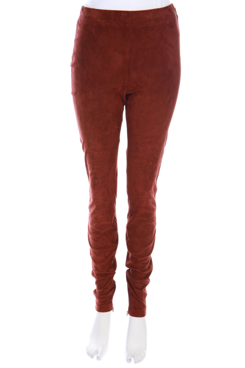 Jean Paul GAULTIER - Echt-Leder-Hose mit Reißverschluss - D 36