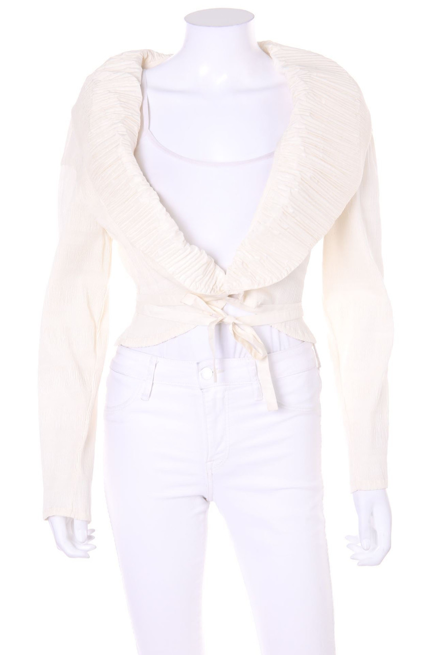 erica matile - Wickel-Bluse aus Seiden-Mischung - D 38