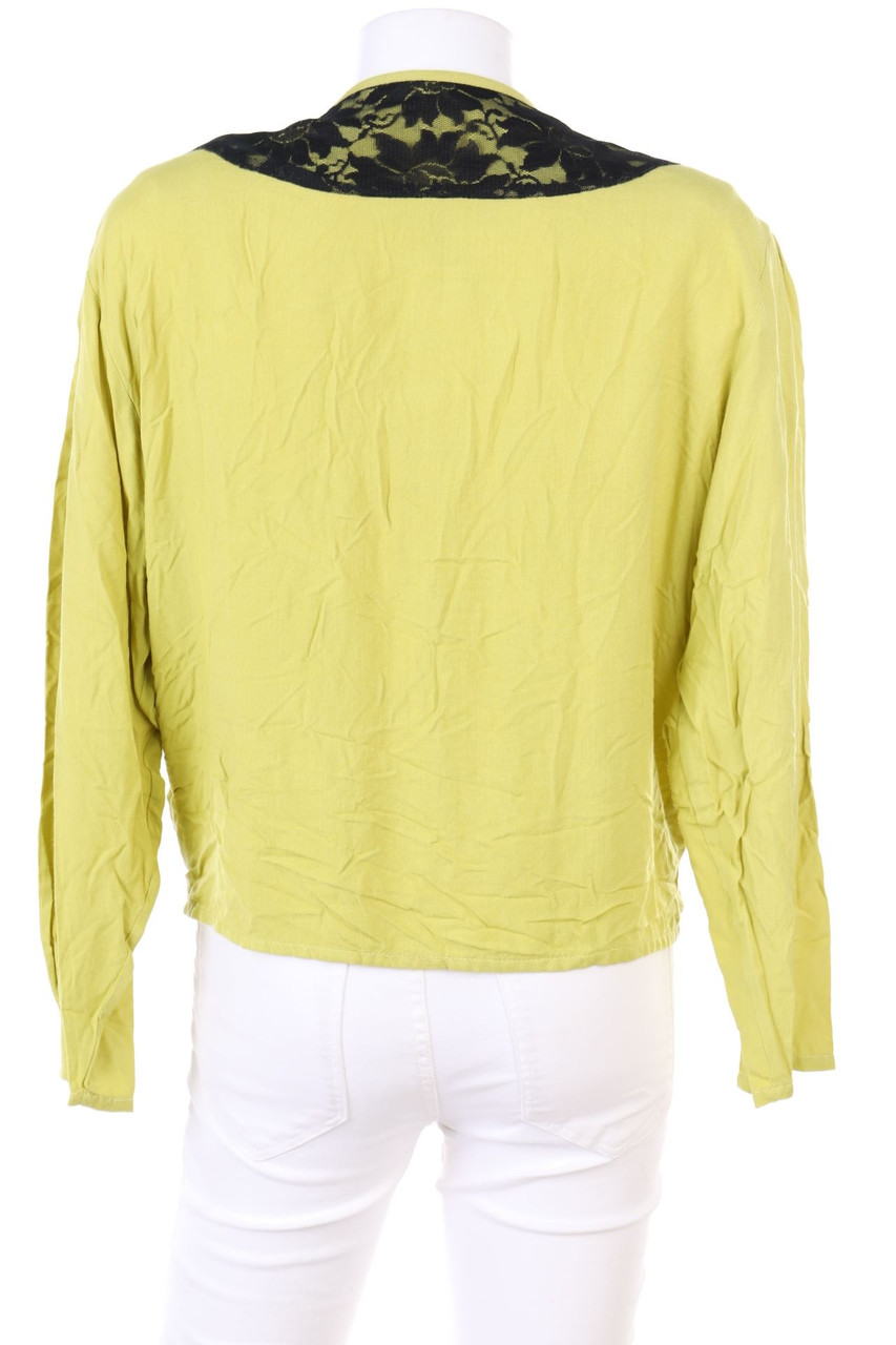 Ohne Label - Bluse aus Viskose zum Knoten - M