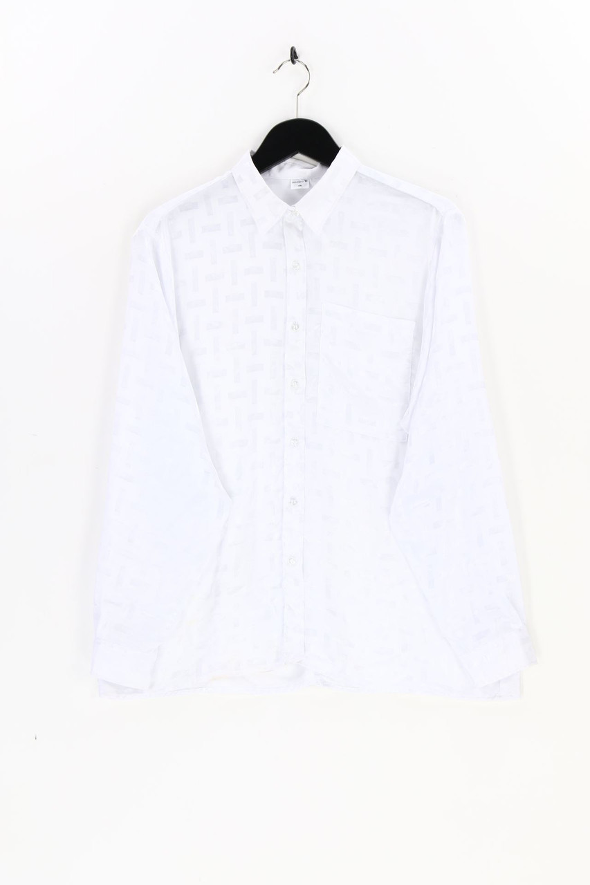 Ohne Label - Bluse mit Print - D 46