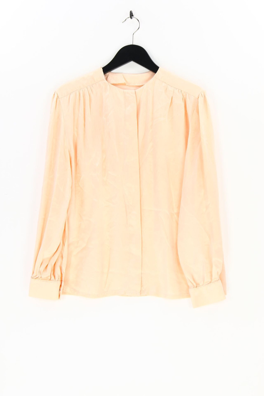 Ohne Label - Hemd-Bluse aus Satin - D 40