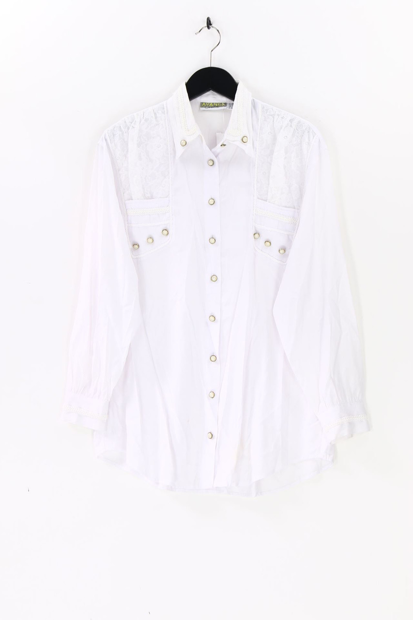 AVANCE Creation - Bluse mit Spitzen-Einsatz - D 40