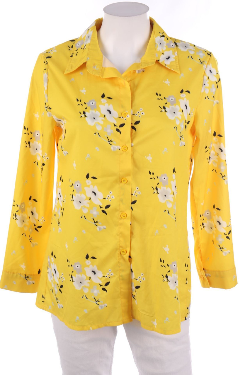 Ohne Label - Bluse mit floralem Muster - M