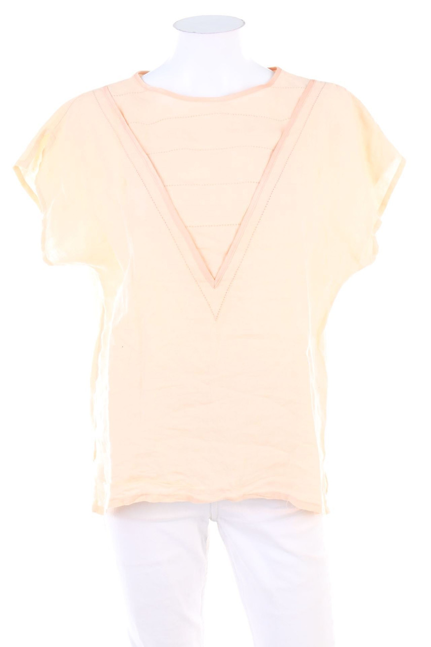 Louis Féraud - Vintage-Shirt mit Stickereien - D 42