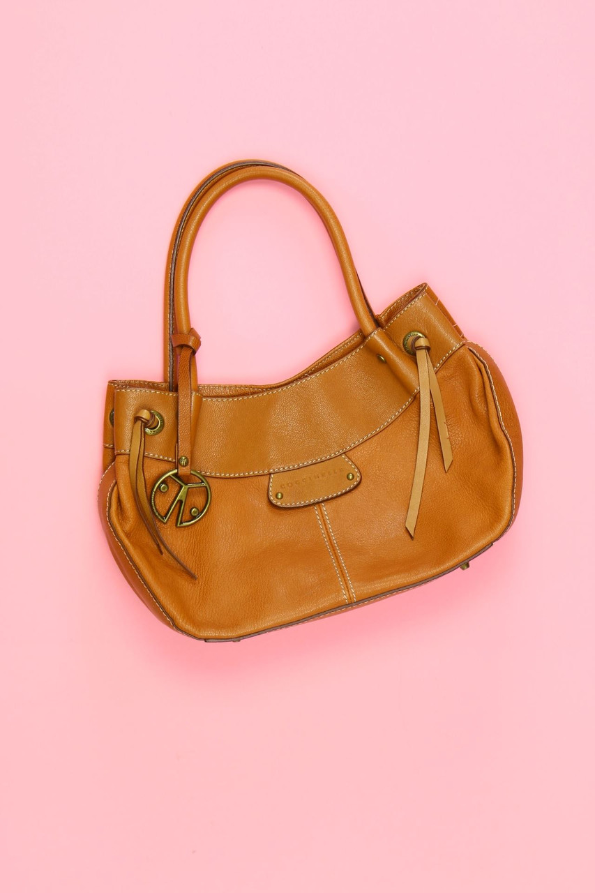 COCCINELLE - Leder-Umhänge-Tasche mit Logo-Prägung - ONE SIZE