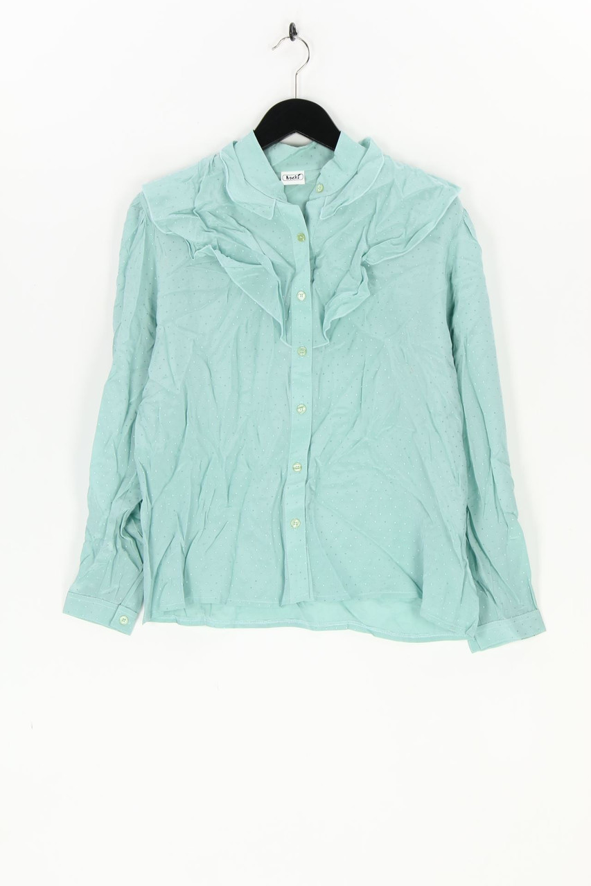 VINTAGE - Bluse aus Viskose mit Punkten - D 40