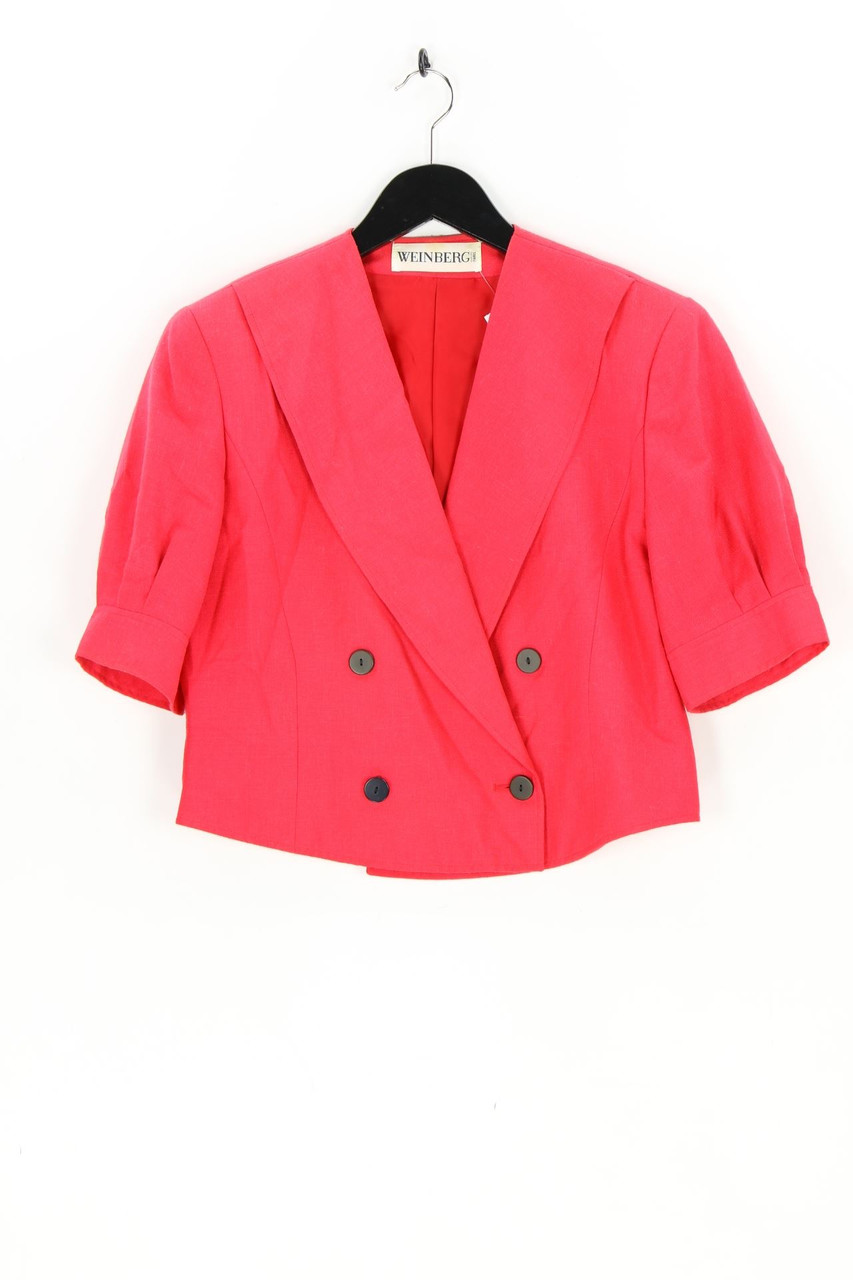 WEINBERG PARIS - Cropped-Blazer, Linen-Blend - D 40