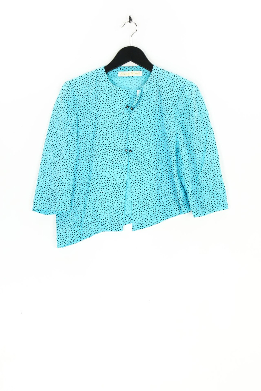 VINTAGE - Cardigan with floral print - XL