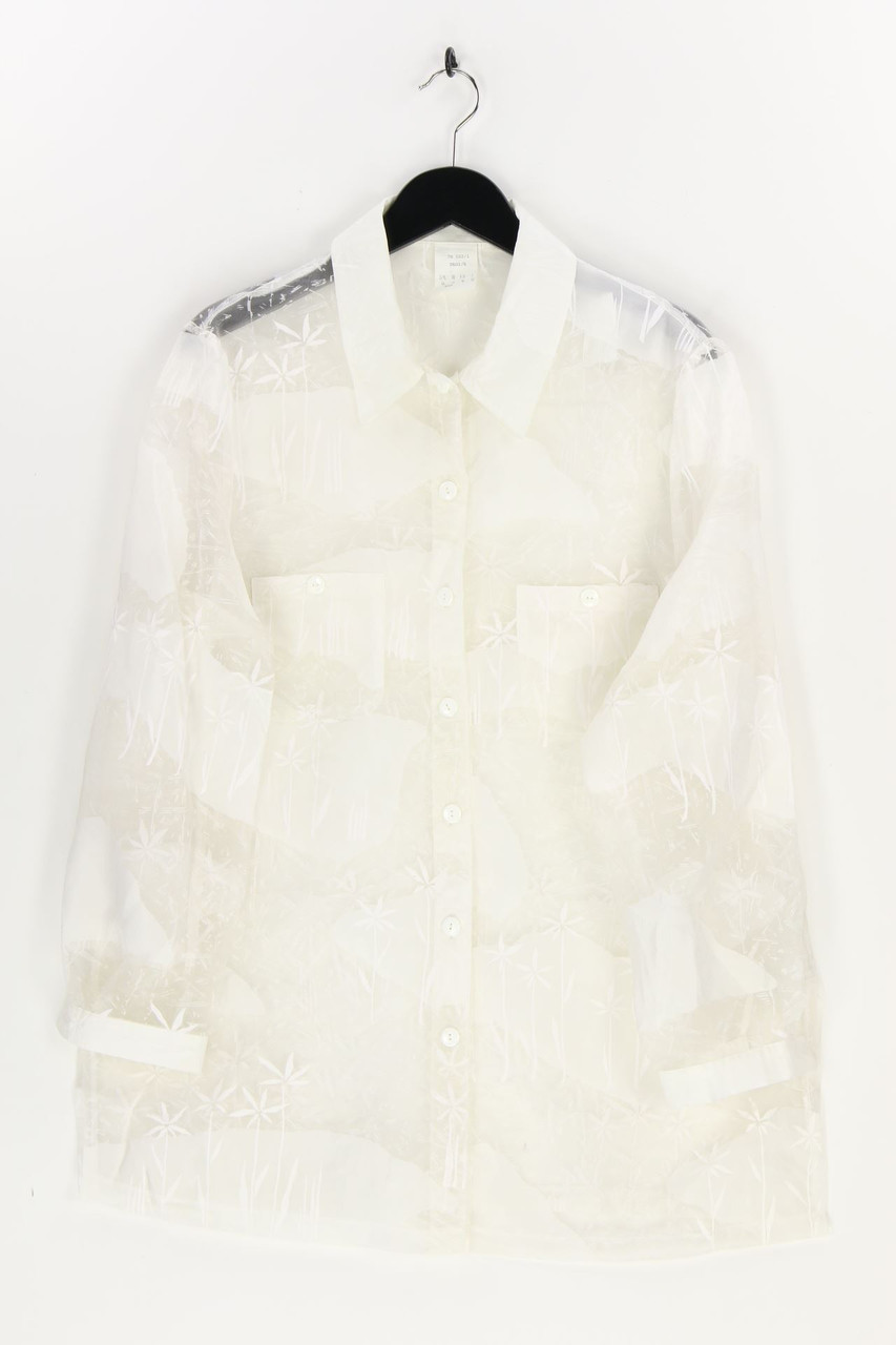 Ohne Label - Bluse mit Print - D 44