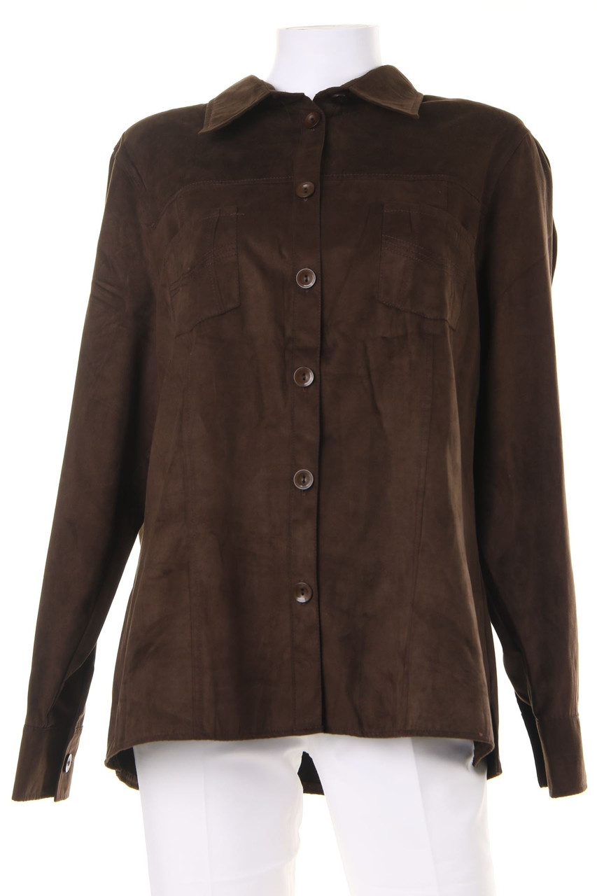 my way FER - Bluse mit aufgesetzten Taschen - D 46