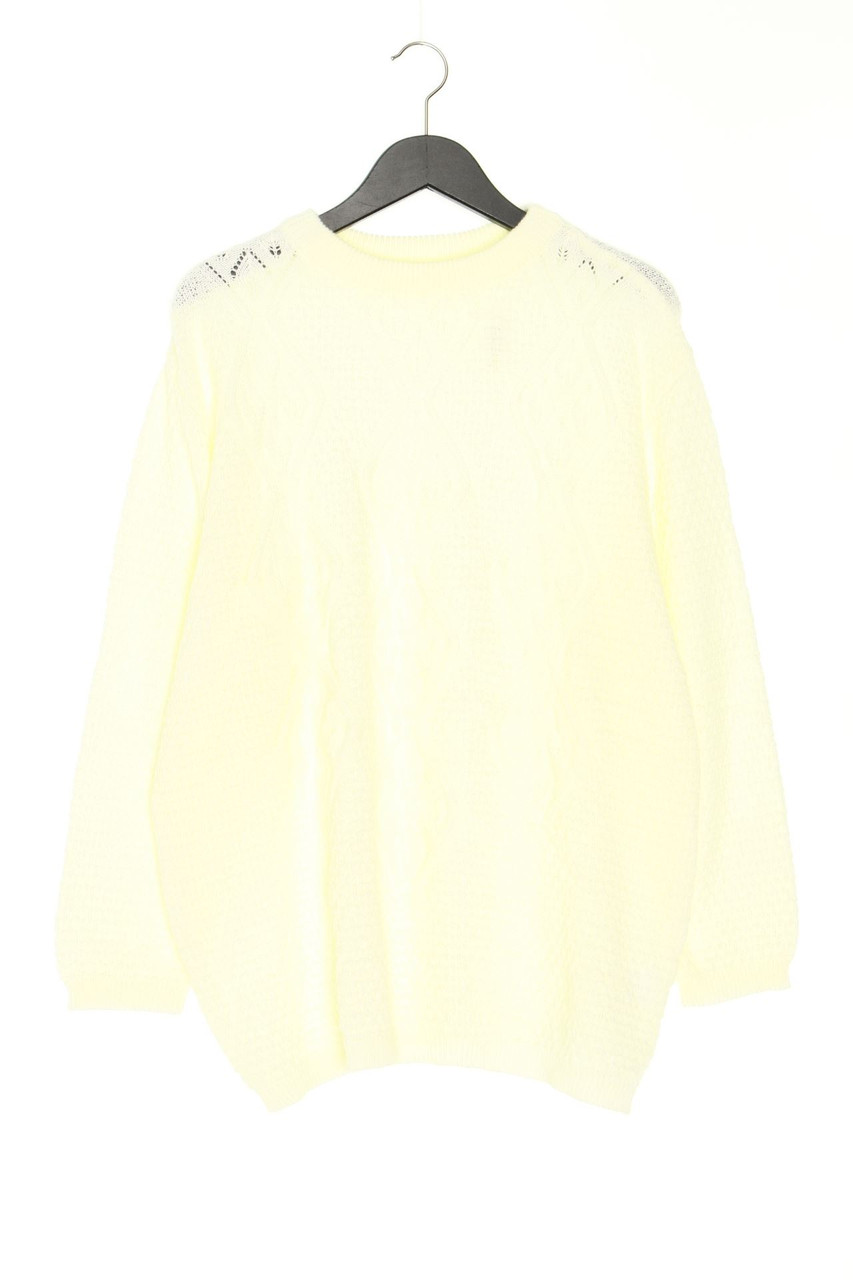 VINTAGE - crewneck pullover, Cable-Knit - D 46