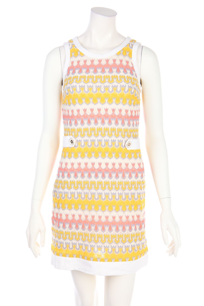 ana alcazar - Strick-Kleid mit Riegeln - D 34