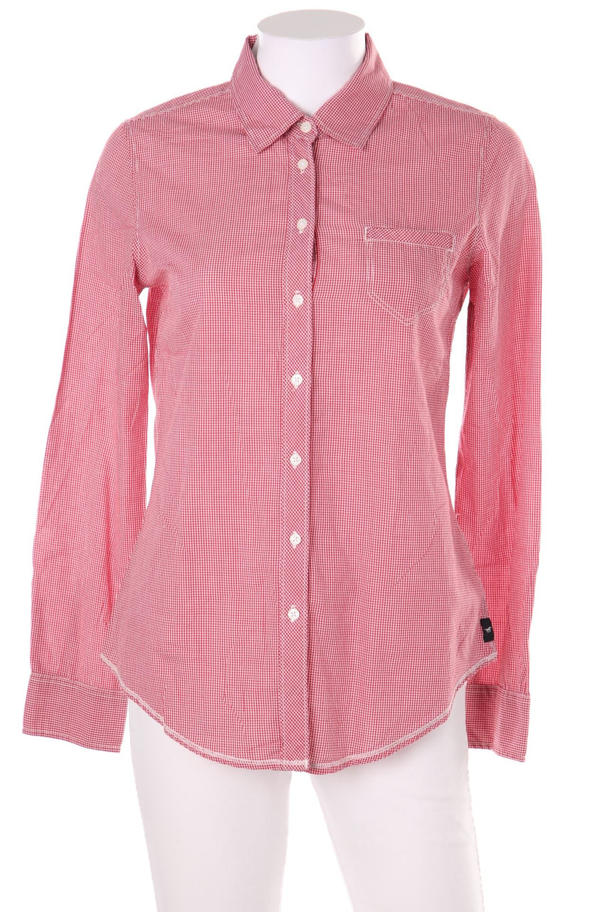 MUSTANG - Hemd-Bluse mit Karo-Muster - D 34
