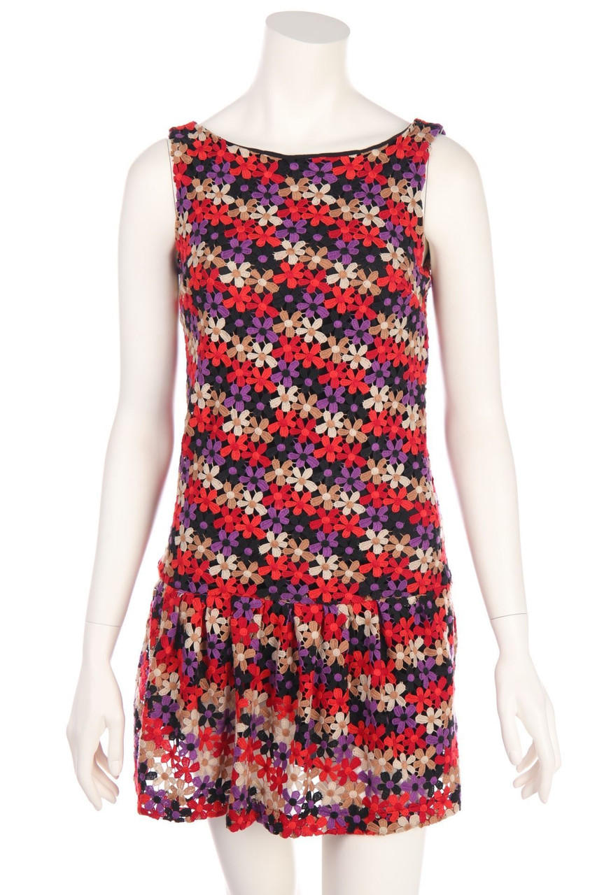 Sinéquanone - Kleid aus Häkelspitze mit Falten - S