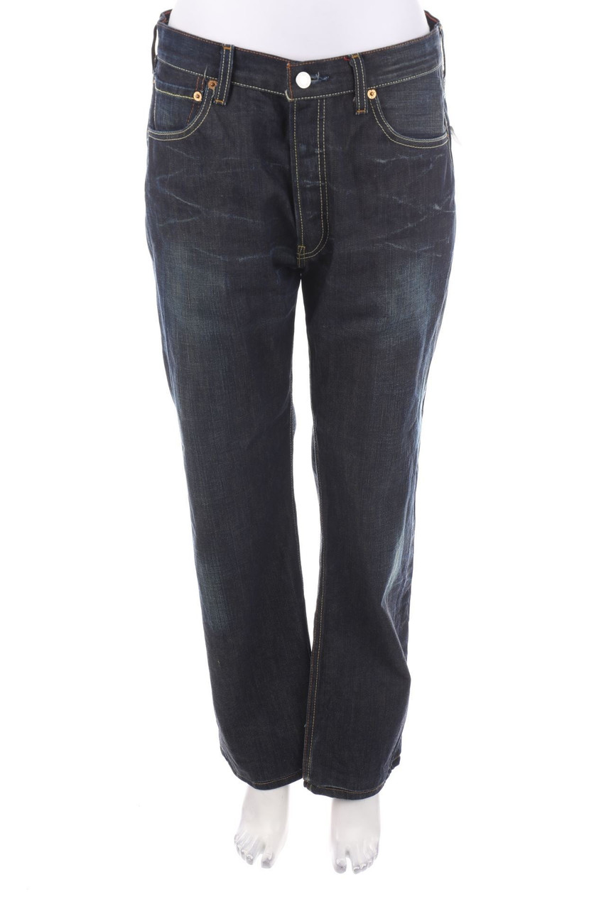 LEVI´S - straight cut used look jeans - W34