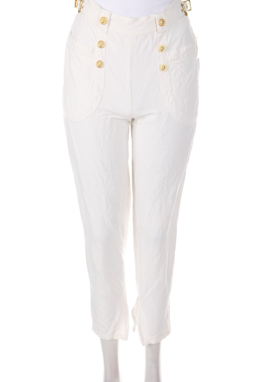 VERSUS Gianni Versace - Vintage-Hose mit Schmuck-Knöpfen - D 38