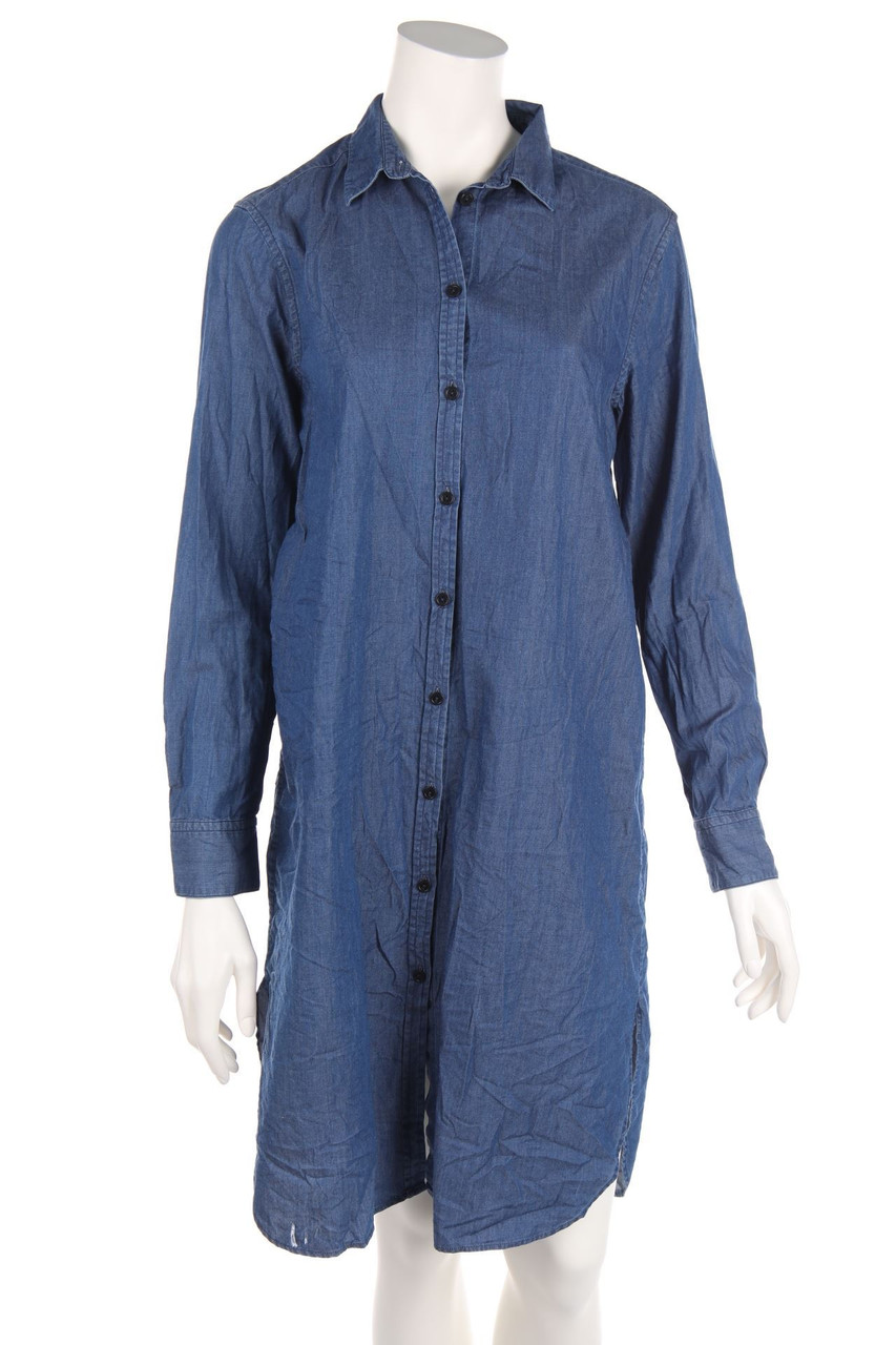 FILIPPA K - Blusenkleid in Denim-Optik - L