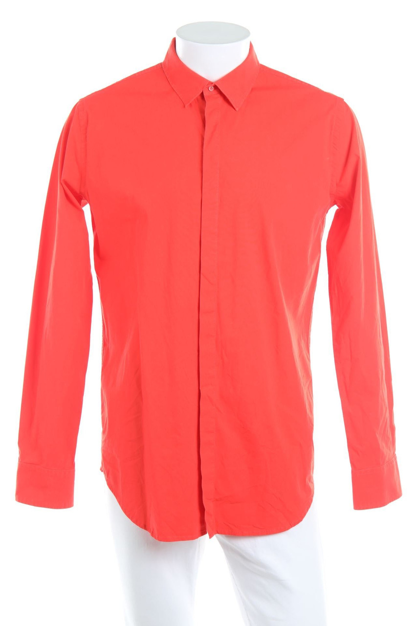 DIESEL - Hemd mit Logo-Patch - L