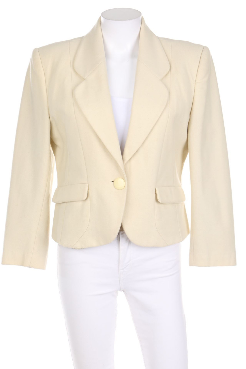 STEFANEL - Vintage-Blazer aus Woll-Mix - D 42
