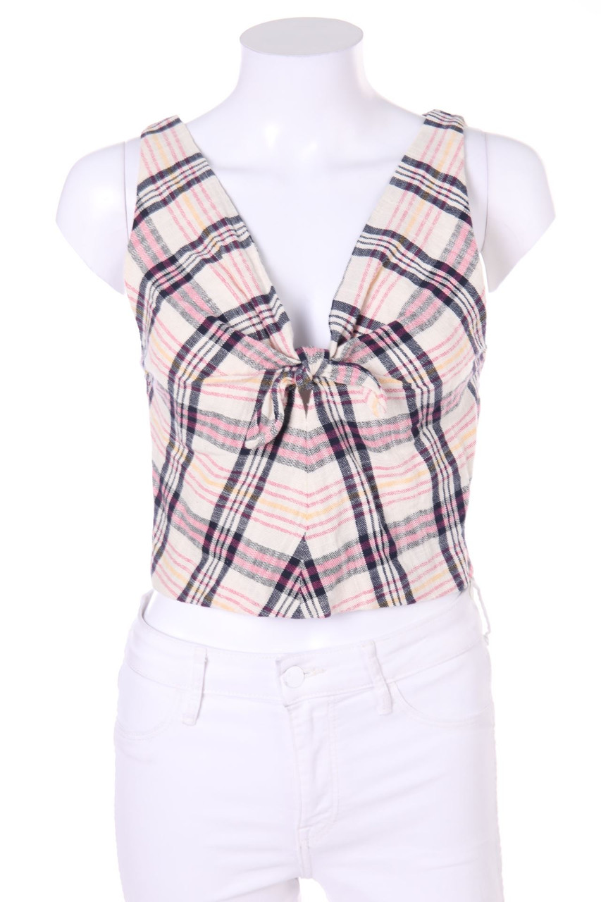 Ohne Label - Blusentop zum Knoten - S