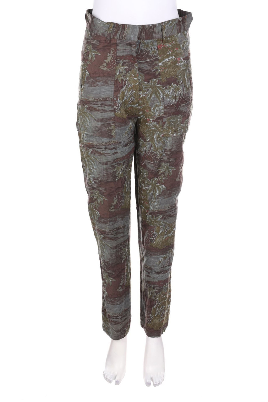 athé vanessa bruno - Hose mit Tropical Print - D 36-38
