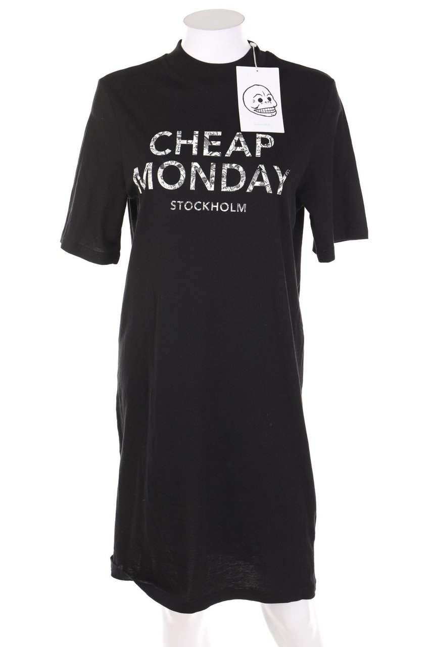 CHEAP MONDAY - Kleid mit Logo-Print - XS