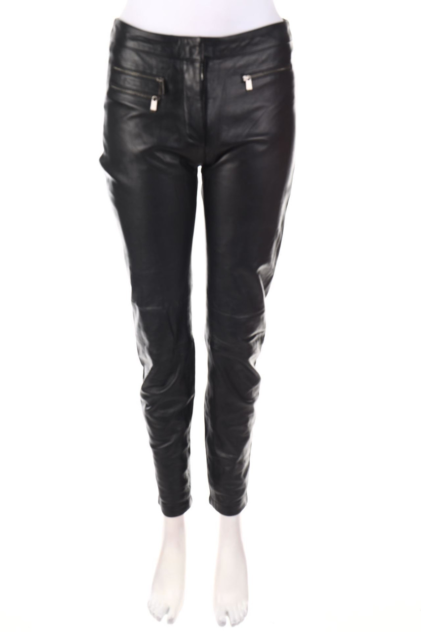 ZAPA - Echt-Leder-Hose mit Zipper - D 34-36