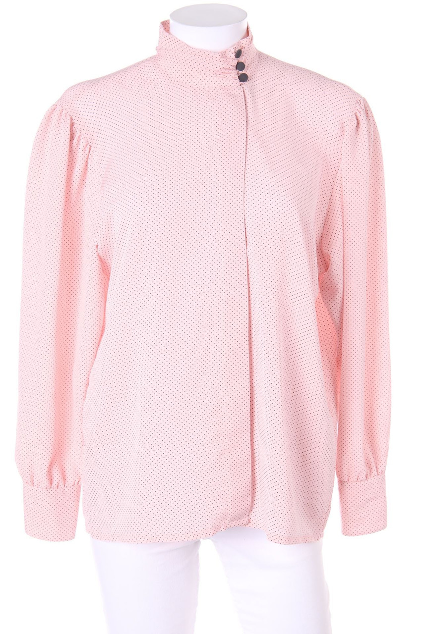 tru blouse - Bluse mit Pünktchen - D 38