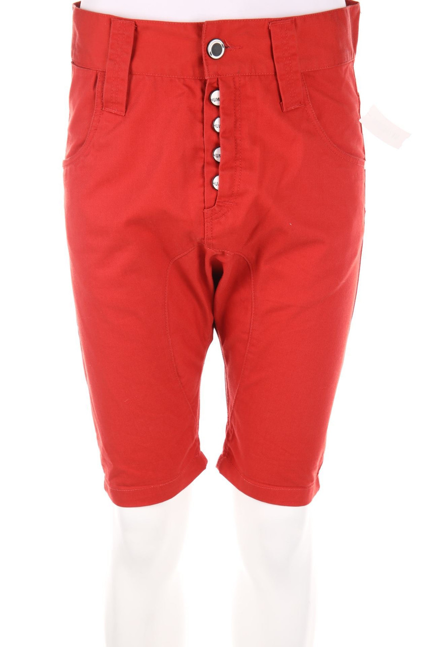 HUMÖR - Shorts mit Logo-Knöpfen - M