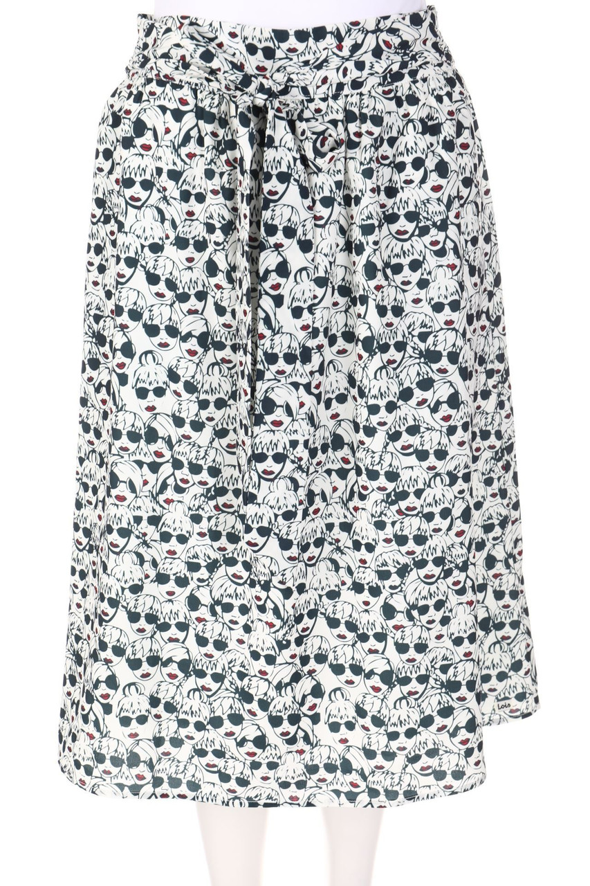 Lois - Rock mit Print - M