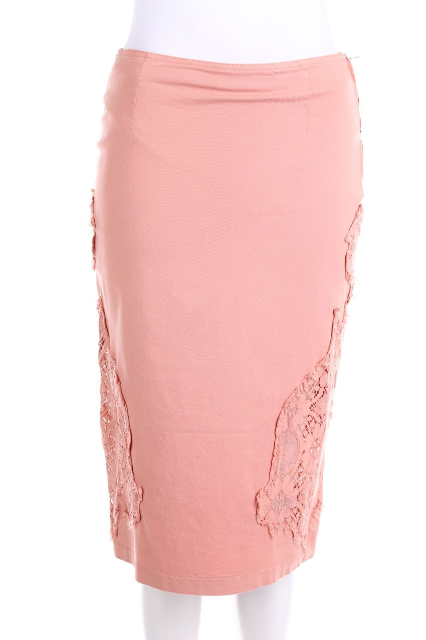 MOSCHINO JEANS - Rock mit Spitzen-Einsatz - D 38