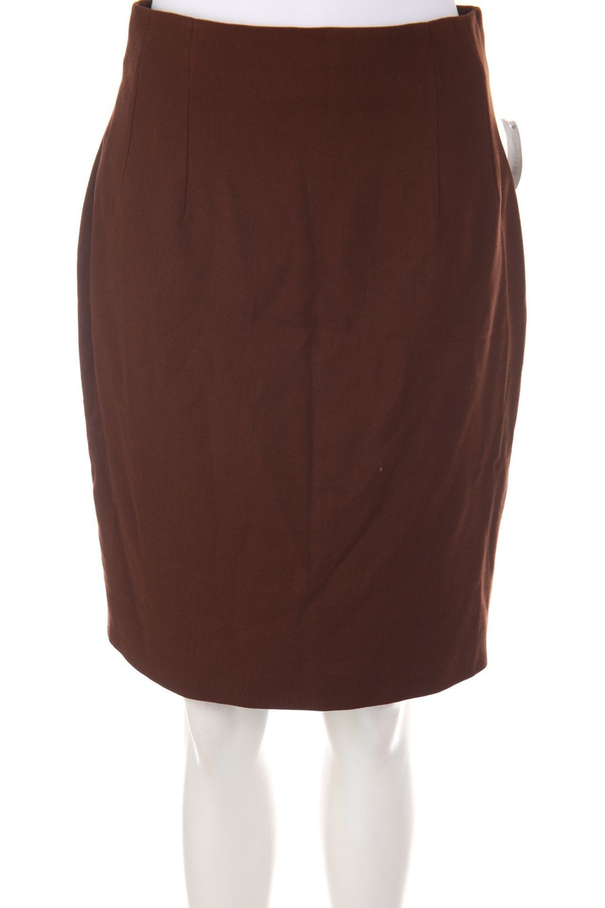 GEORGES RECH PARIS - Vintage-Rock aus Woll-Mix mit Schlitz - D 36