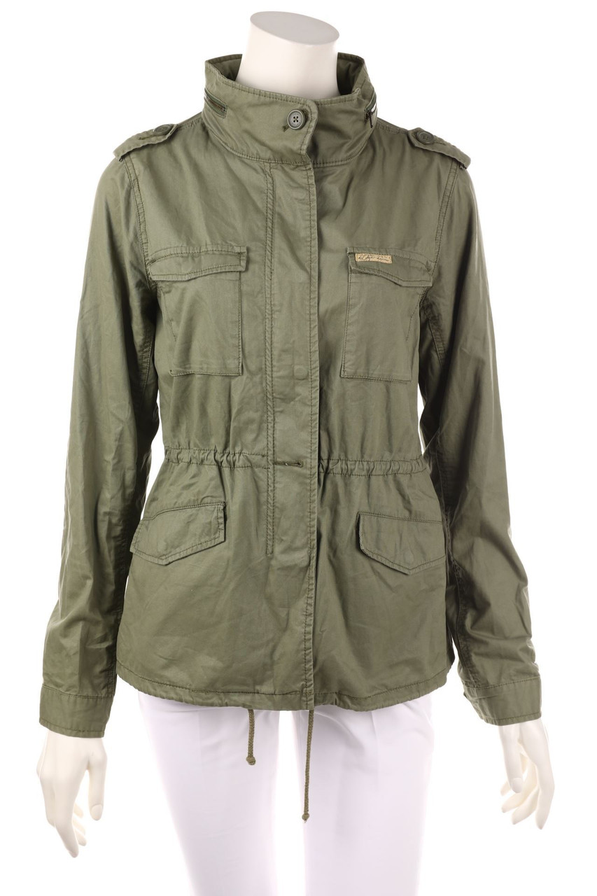 Hilfiger Denim - Jacke im Military-Stil mit Tunnelzug - M
