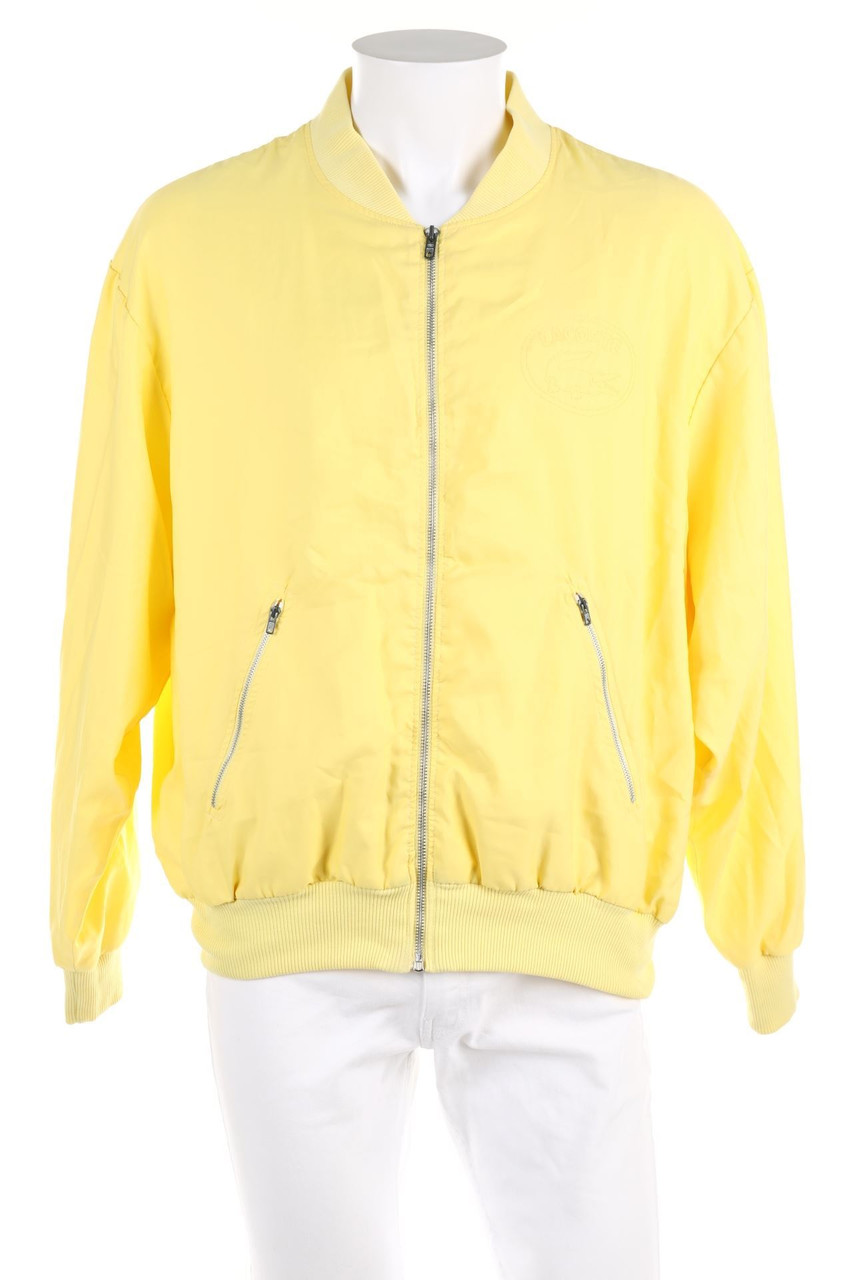 CHEMISE LACOSTE - Vintage-Blousonjacke mit Logo-Stickerei - XL