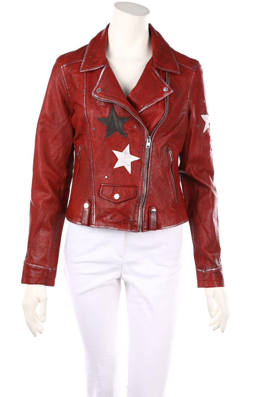 OAKWOOD Lederjacke mit Metallic-Effekt M secondhand kaufen: nur be