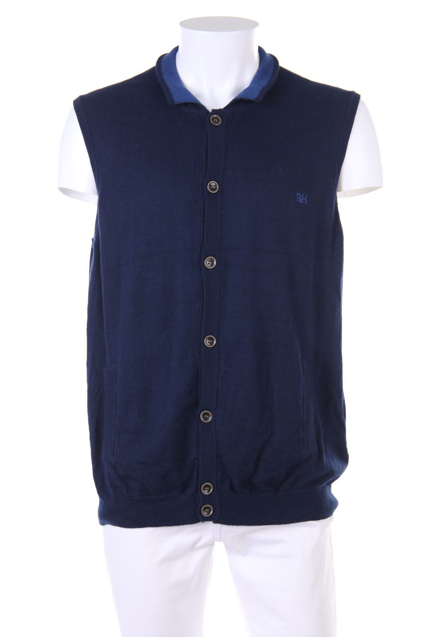 PEDRO DEL HIERRO - Pullunder mit Seide - XXL